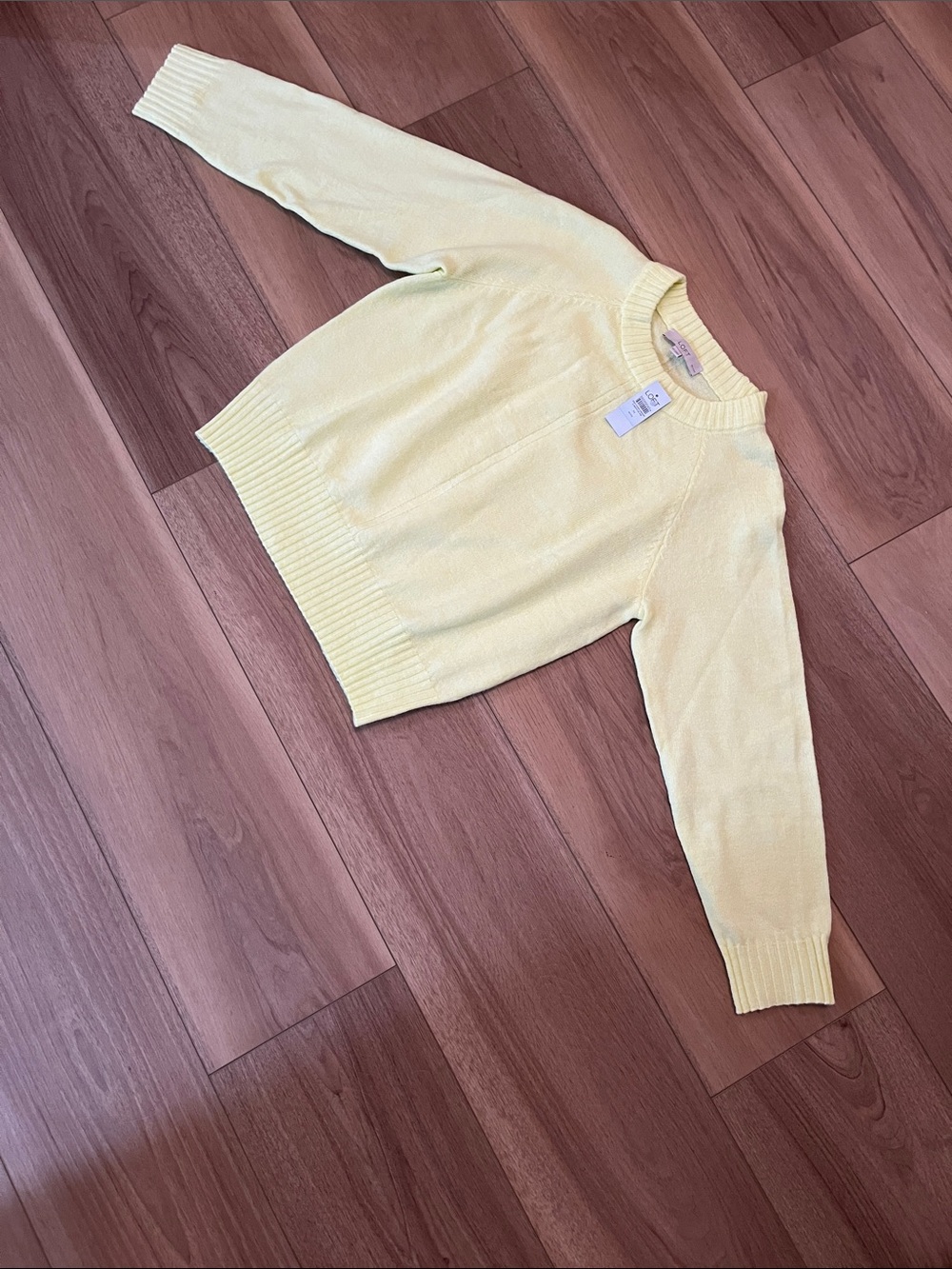 LOFT Seamed Raglan Sweater - Picture 2 of 4